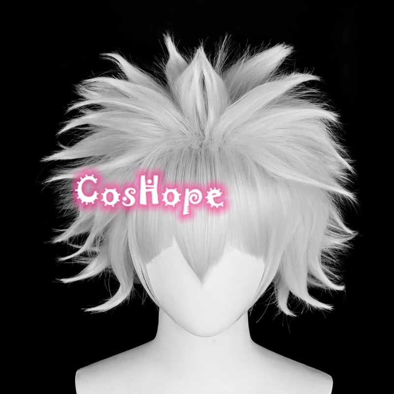 Resistance Tube Set - f,5.g'6\j/8,Killua Zoldyck Short Silver White Anime