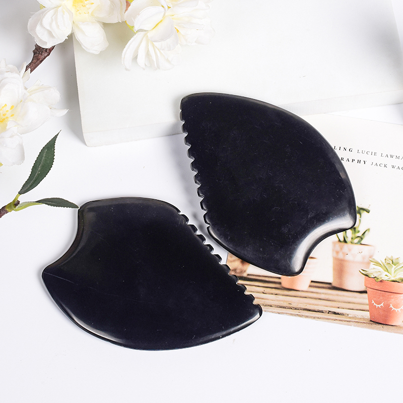 Natural Bian Stone Facial Gua  - огляд і ціна Jade Gua Sha Tool