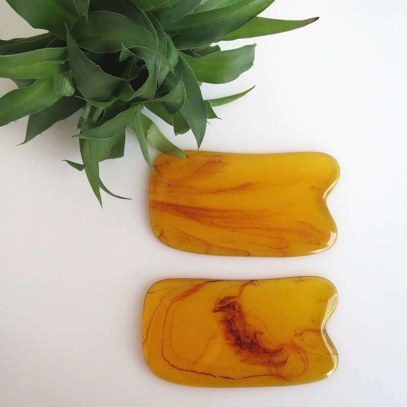 7PCS GUASHA Massage Tools Face - огляд і ціна Jade Gua Sha Tool