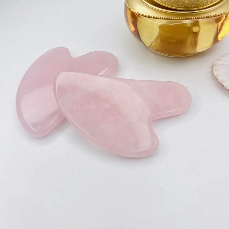 Heart Guasha Stone Face Rose N - огляд і ціна Jade Gua Sha Tool