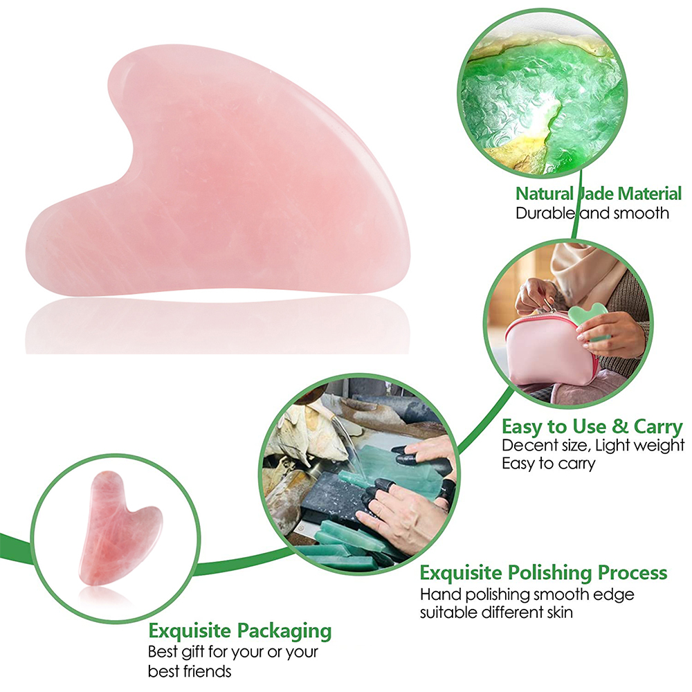 Gua Sha Facial Tools Stone for - огляд і ціна Jade Gua Sha Tool
